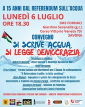 Si scrive acqua, si legge democrazia Si scrive acqua, si legge democrazia