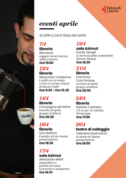 Aprile alla Feltrinelli