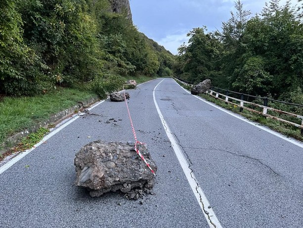 Allerta gialla prolungata, frane e allagamenti in Valle Scrivia