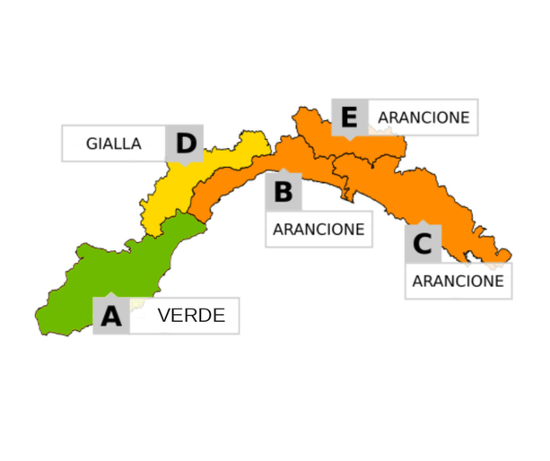 Meteo: l'allerta diventa arancione Meteo: l'allerta diventa arancione