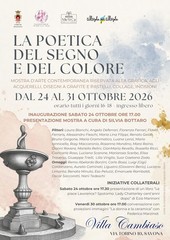 La poetica del segno e del colore