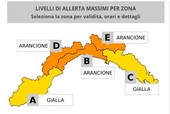 Meteo, allerta arancione per domani