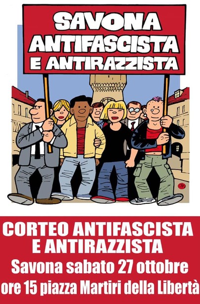 Savona: la Costituzione deviata dai fascisti