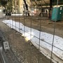Corso Italia, schiacciasassi in comune