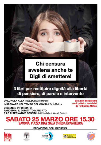 Chi censura avvelena anche te Chi censura avvelena anche te