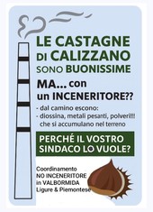 Calizzano: castagne e inceneritori