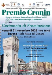 Premio Cronin: tutti i vincitori