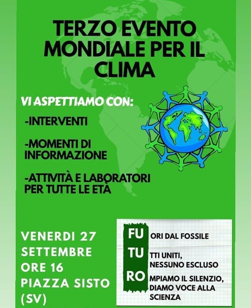 In piazza per il clima