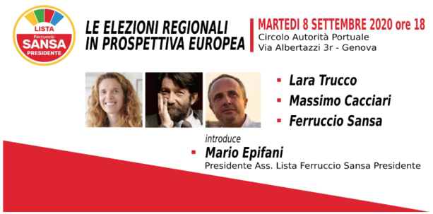 Le regionali e l'Europa: incontro con Massimo Cacciari