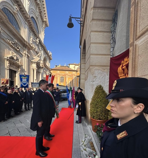 A Savona il capo della Polizia