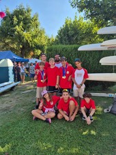 Canoagiovani: le medaglie della Canottieri Sabazia