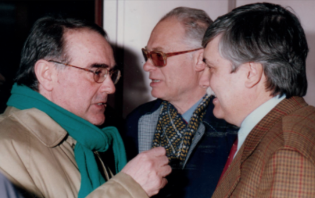 Da sinistra: Maurizio Calvo, Ino Imovigli, Bruno Marengo