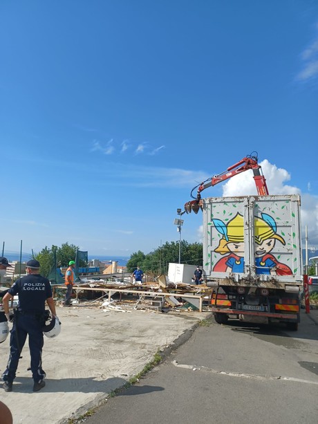 Sgombero alla Fontanassa: 35 persone in strada