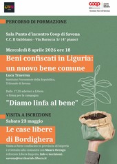 Beni confiscati alle mafie in Liguria: un nuovo bene comune Beni confiscati alle mafie in Liguria: un nuovo bene comune