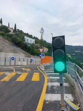 Finale, riapre la strada dopo la frana a Capo San Donato