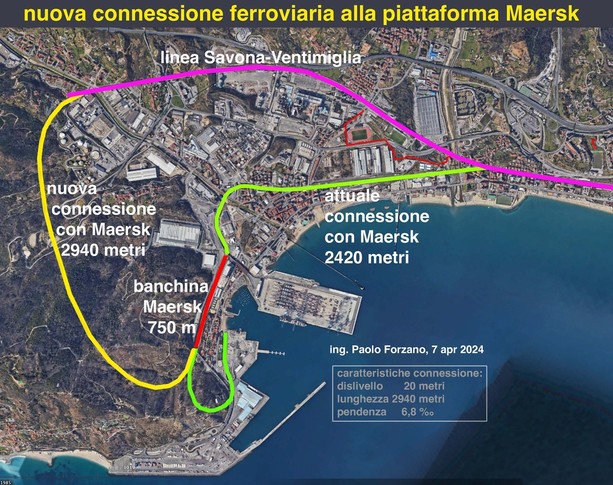 Una nuova connessione ferroviaria per Porto Vado