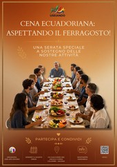A Savona i sapori dell'Ecuador A Savona i sapori dell'Ecuador