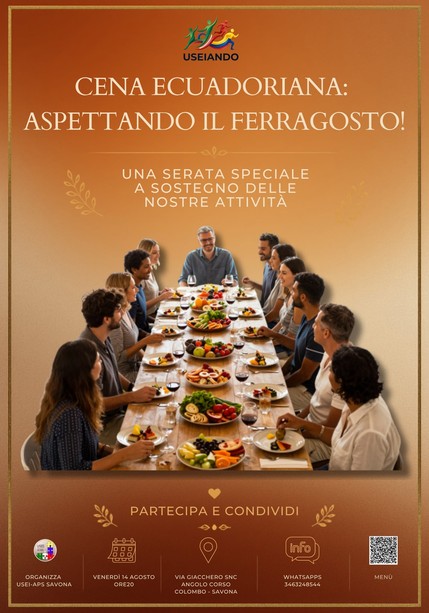 A Savona i sapori dell'Ecuador A Savona i sapori dell'Ecuador