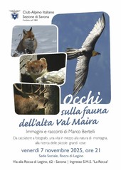 La fauna dell'alta Val Maira La fauna dell'alta Val Maira