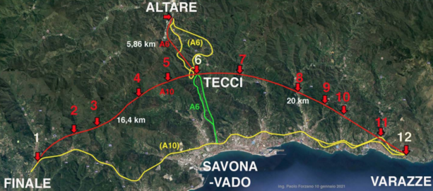 La proposta di Paolo Forzano: una nuova autostrada nel triangolo Finale - Varazze - Altare