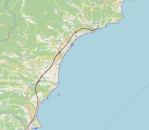 Spostamento a monte della ferrovia Andora - Finale: a cosa serve?