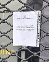 Albenga, chiusa per dieci giorni una sala scommesse