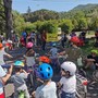 Bimbi in bici a Garlenda