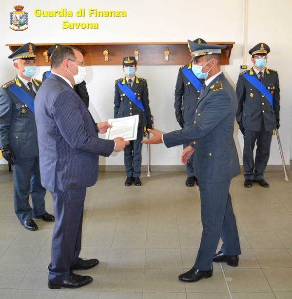 La Guardia di Finanza di Savona festeggia il 247° Anniversario della Fondazione del Corpo