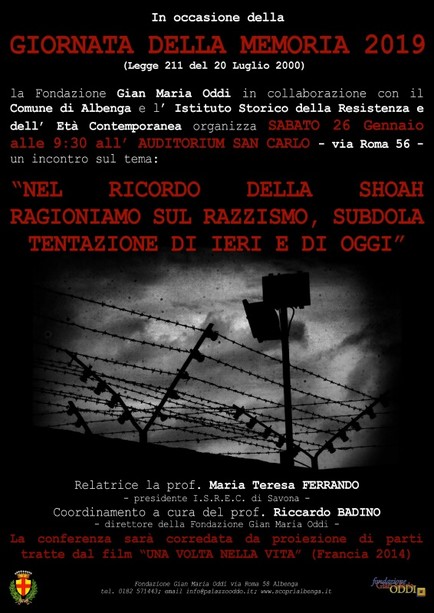 Giornata della Memoria ad Albenga