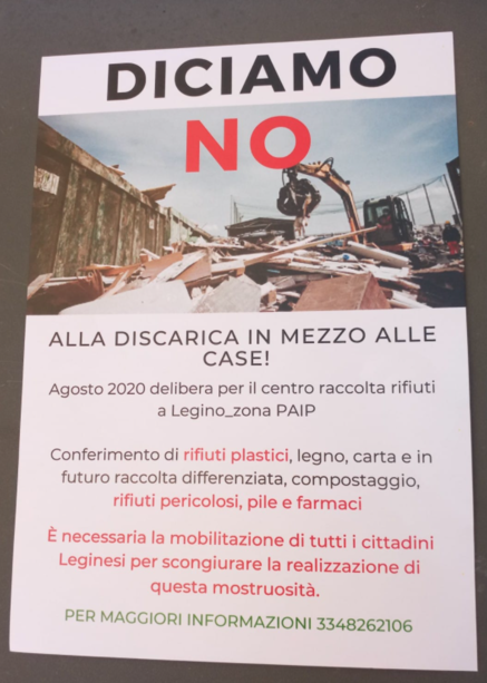 Centro rifiuti a Legino, gli abitanti chiedono un incontro con gli amministratori comunali Centro rifiuti a Legino, gli abitanti chiedono un incontro con gli amministratori comunali