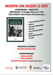 Incontri con Jacques Le Goff