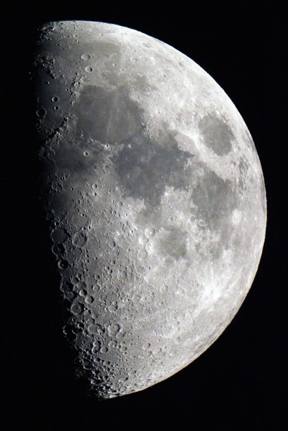 Una serata per osservare la Luna