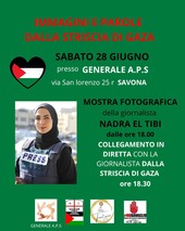 Immagini e parole dalla Striscia di Gaza