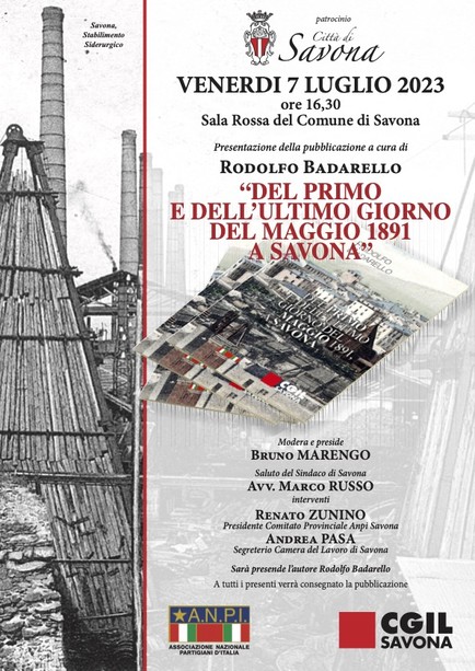 Il primo e l'ultimo giorno del maggio 1891 a Savona