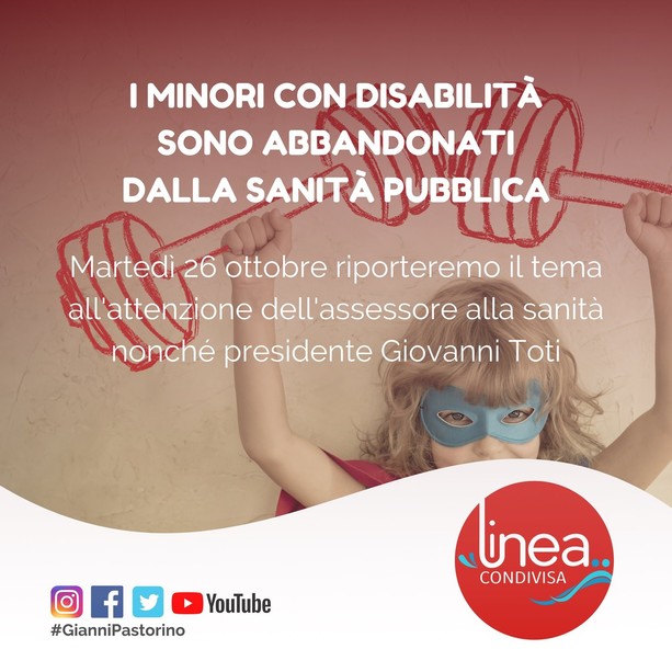 La sanità abbandona i minori con disabilità