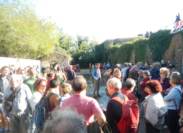 Un'immagine dell'evento di stamattina al Forte di Madonna degli Angeli