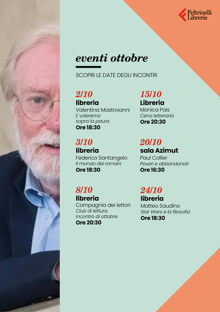 Feltrinelli: gli incontri di ottobre