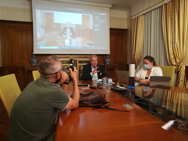 Il presidente di Fondazione De Mari, Luciano Pasquale