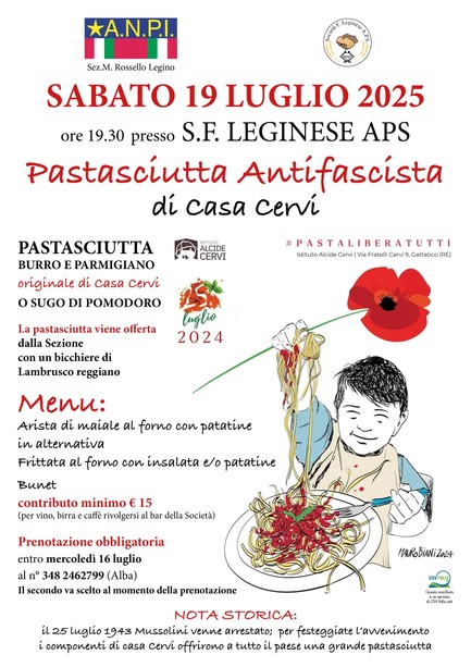 Pastasciutta antifascista a Savona