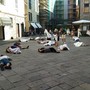 Ad Albenga un flash mob per Gaza