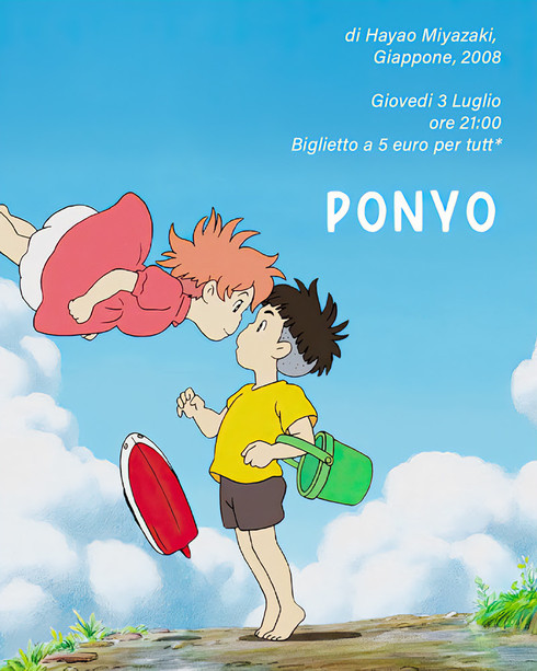 Ponyo sulla scogliera
