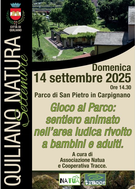 Quiliano Natura: Gioco al Parco