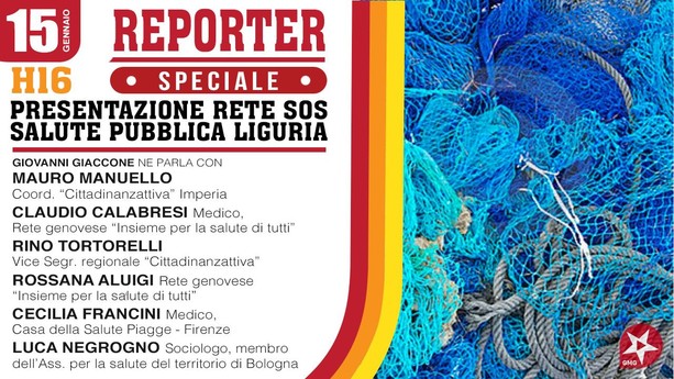 Presentazione online per la rete S.O.S. Salute Pubblica Liguria