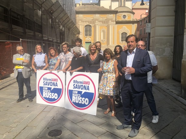 Savona: la lista riformista a sostegno di Marco Russo