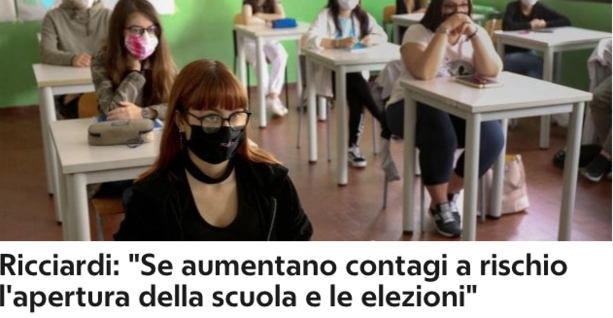 la copertina di Repubblica