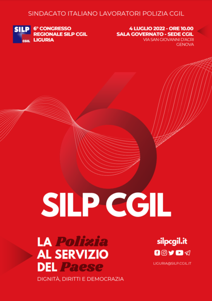 Fabrizio Pronzalino riconfermato alla guida del SILP CGIL Liguria
