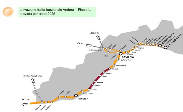 Ferrovia: il WWF scrive al Sindaco di Ceriale