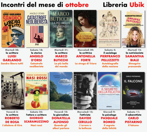 Ottobre alla Ubik