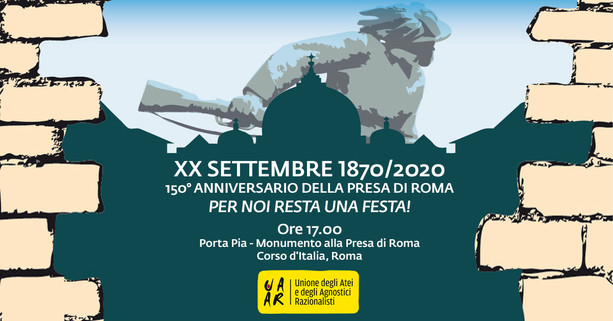 XX settembre: 150 anni dalla Breccia di Porta Pia