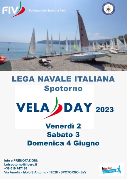 Torna il Vela day: tre giorni di escursioni tra mare e vento